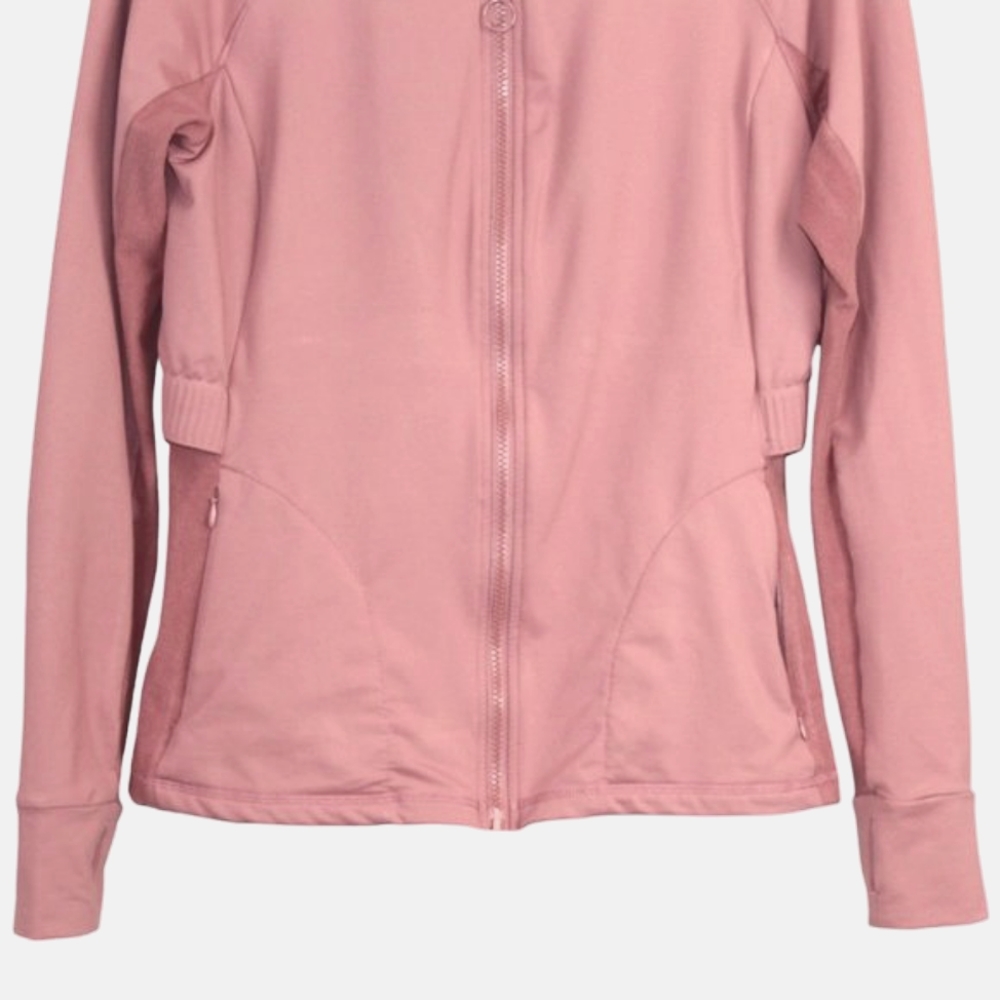 Fabletics Large Blush Pink Zip Up Athletic Jacket… - image 7